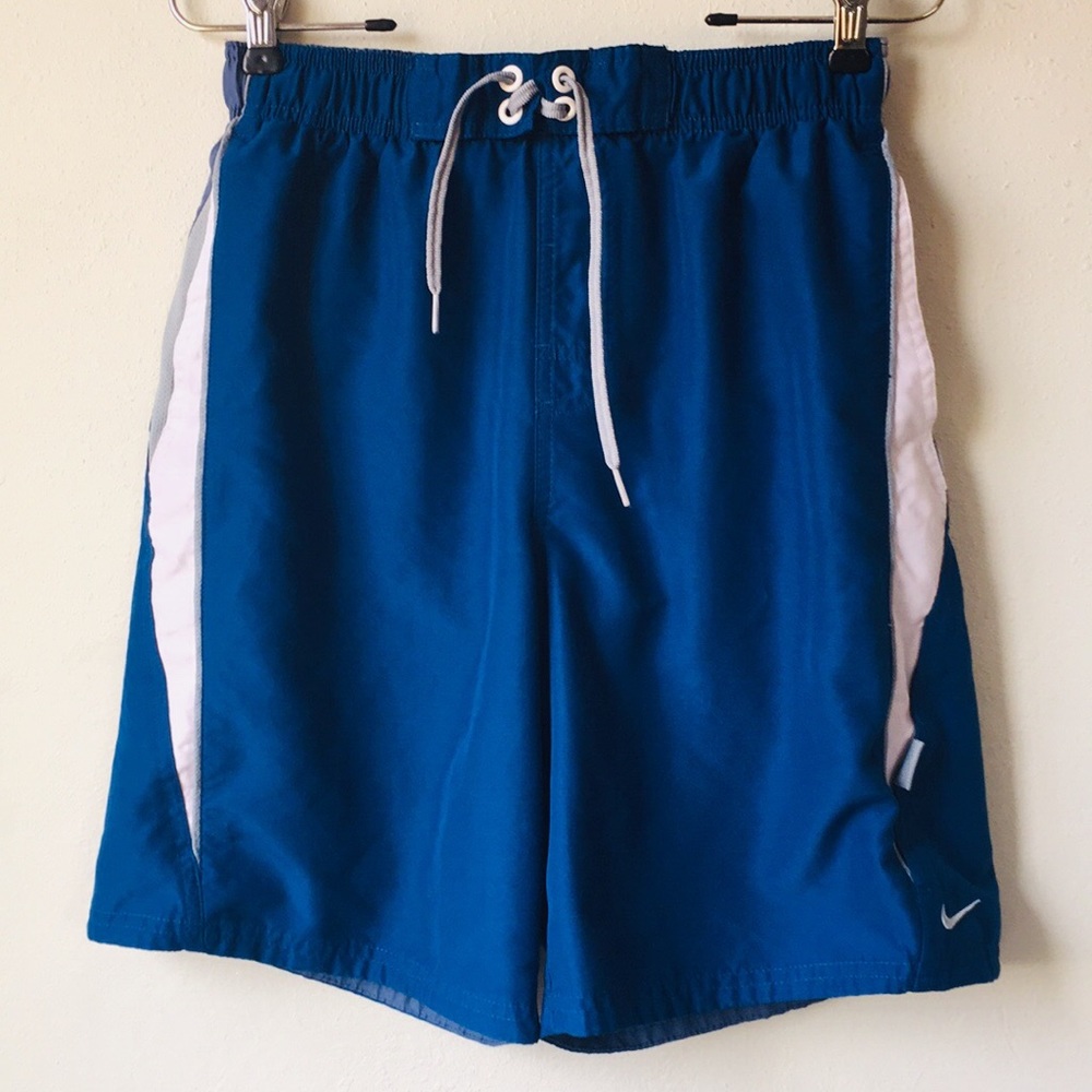 EUC Boy’s Blue Nike Swim Trunk Bottoms